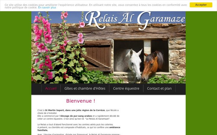Screenshot of al-garamaze.com