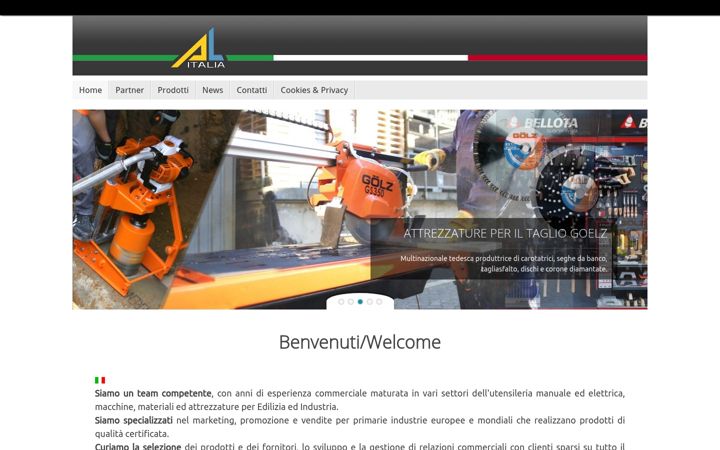 Screenshot of al-importagency.it