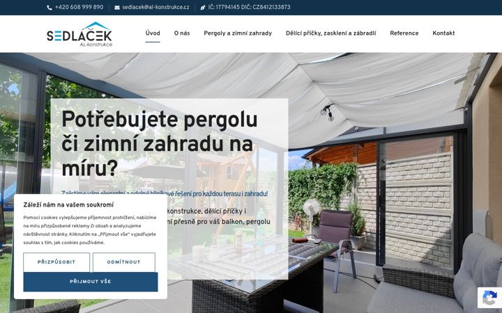 Screenshot of al-konstrukce.cz