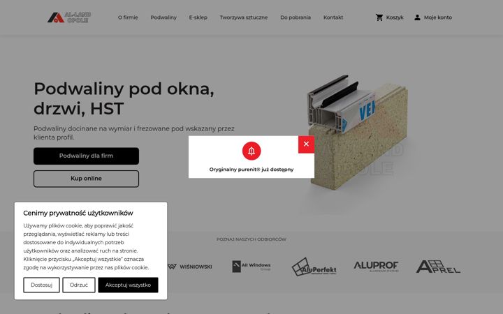 Screenshot of al-land.com.pl
