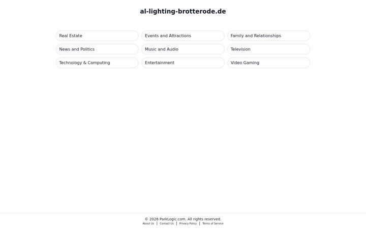 Screenshot of al-lighting-brotterode.de