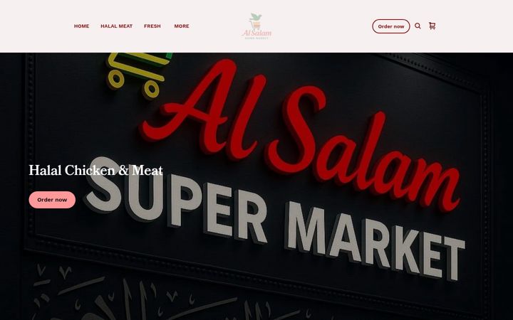 Skjermbilde av al-salaam.co.uk