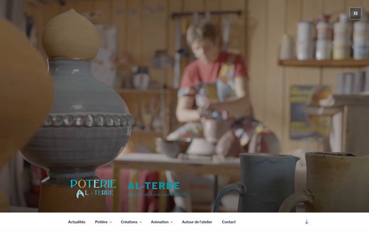 Snimka zaslona za al-terre.fr
