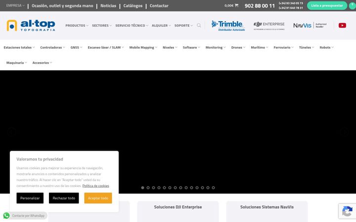 Skjámynd af al-top.com