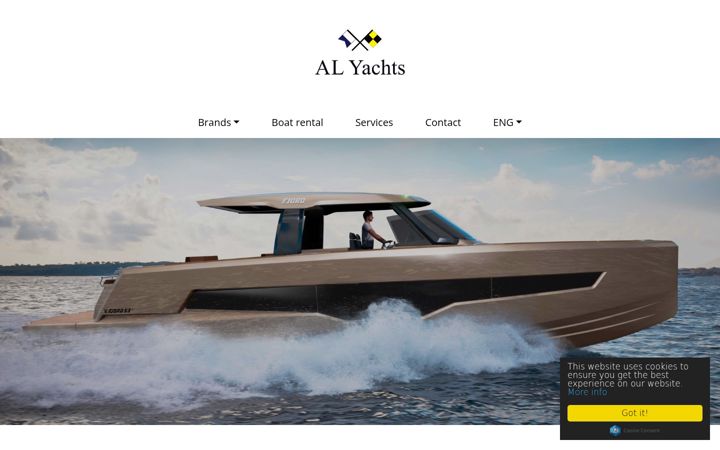 Screenshot of al-yachts.com