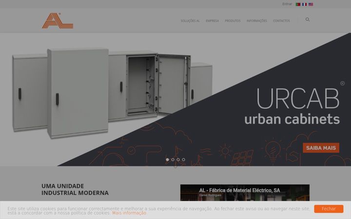 Screenshot of al.pt