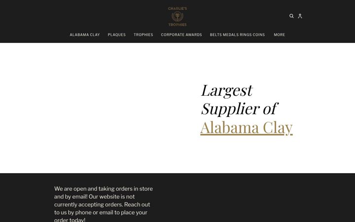 Screenshot of alabamaclay.biz