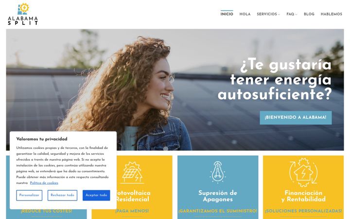 Screenshot of alabamasplit.com