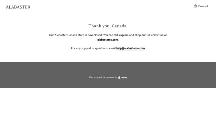 Screenshot of alabasterco.ca