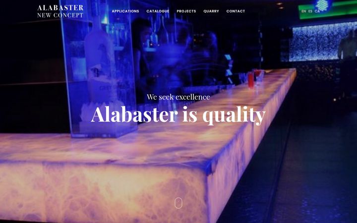 Screenshot of alabasternewconcept.com