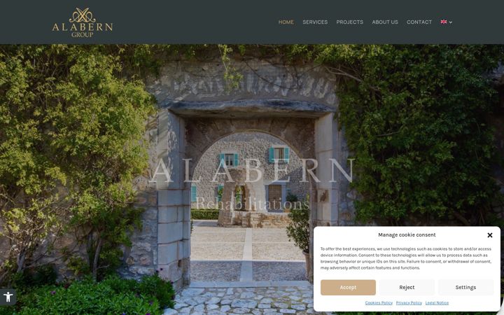 Screenshot of alabern-rehabilitations.com