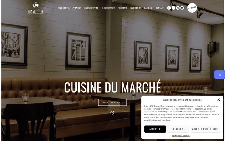 Screenshot of alabonnevotre.ca