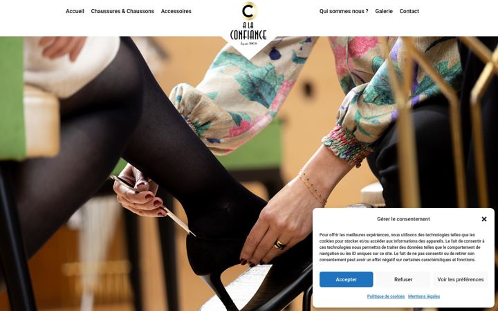 Screenshot of alaconfiancelyon.fr