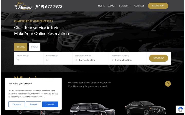 Screenshot di aladdinvips.com