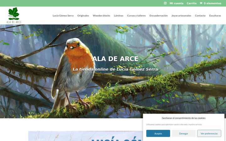 Screenshot di aladearce.com
