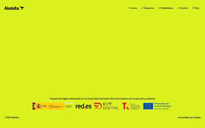 Screenshot of aladelta.es