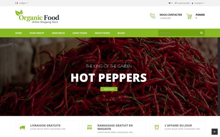 Screenshot di aladinfruits.com