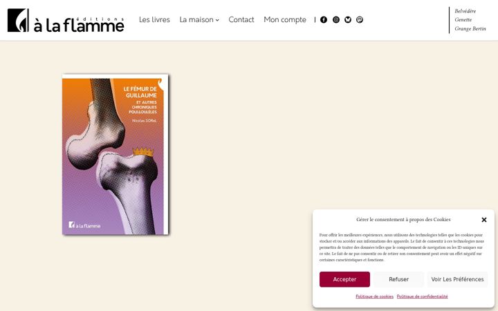 Screenshot von alaflamme.fr