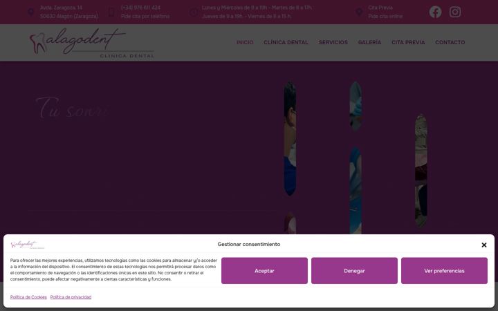 Screenshot van alagodent.com