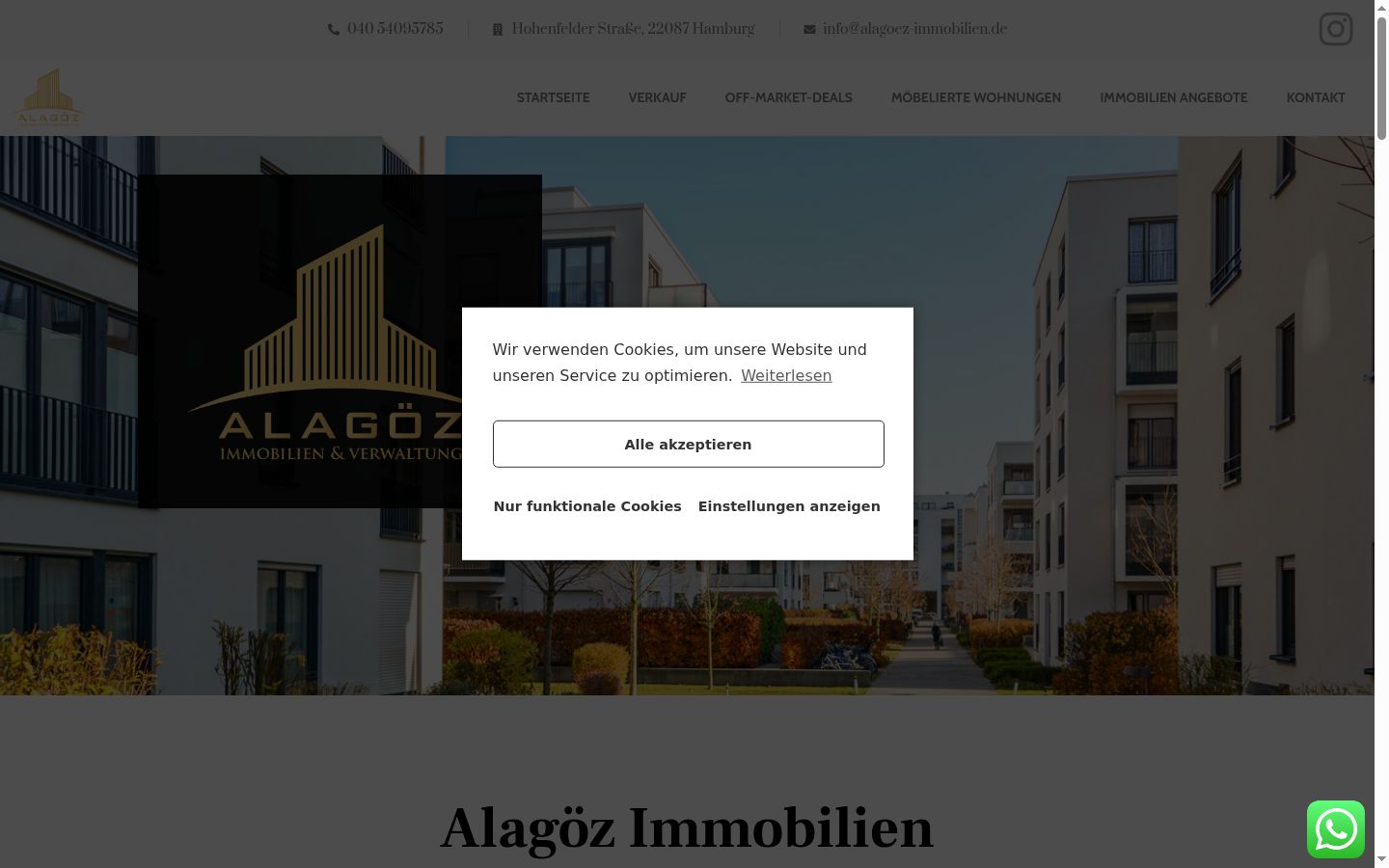 Skjermbilde av samtykkebanneret slik det vises før noen interaksjon