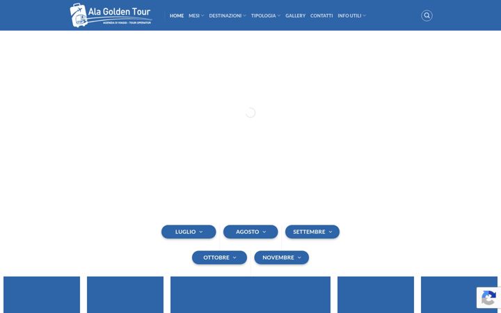 Screenshot of alagoldentour.it