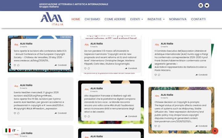 Screenshot van alai-italia.it