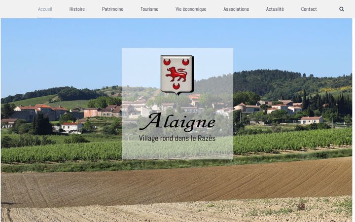 Screenshot of alaigne-villagerond.fr