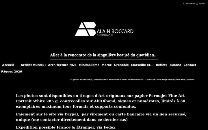 Screenshot of alainboccard.fr