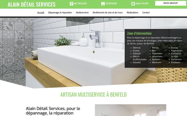 Screenshot of alaindetailservices.fr