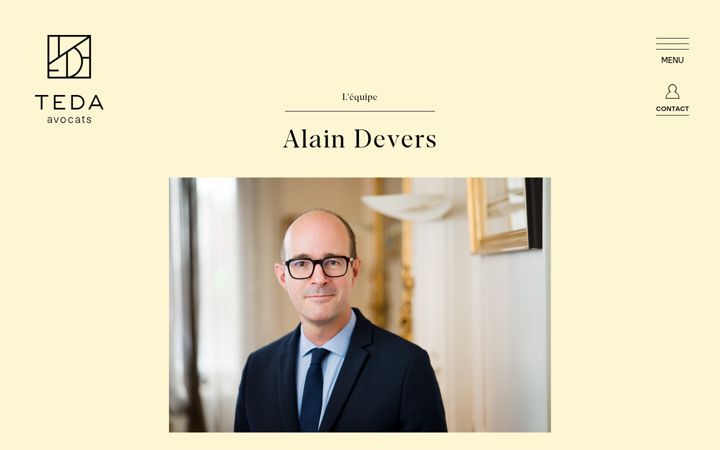 Screenshot of alaindeversavocat.com