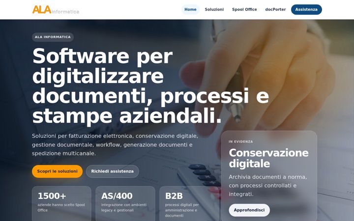Екранна снимка на alainformatica.com