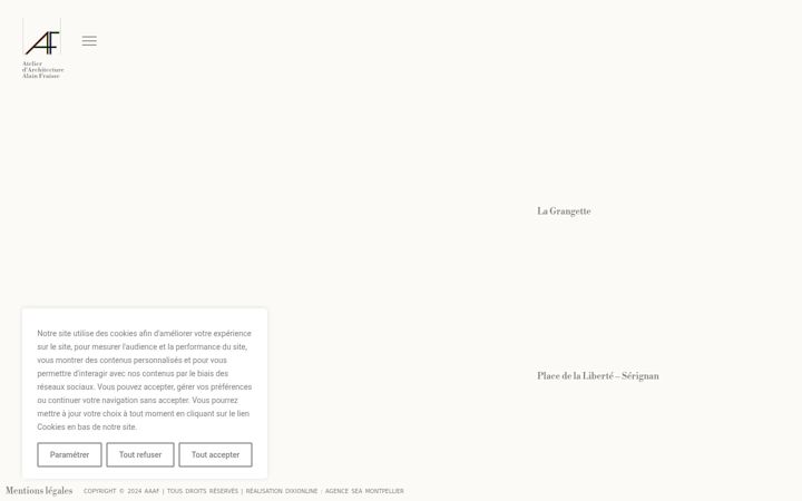 Screenshot of alainfraisse.com