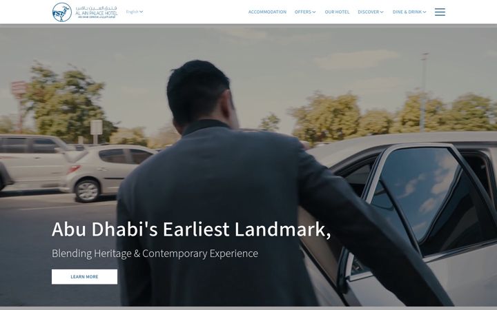 Ekrano kopija alainpalacehotel.com