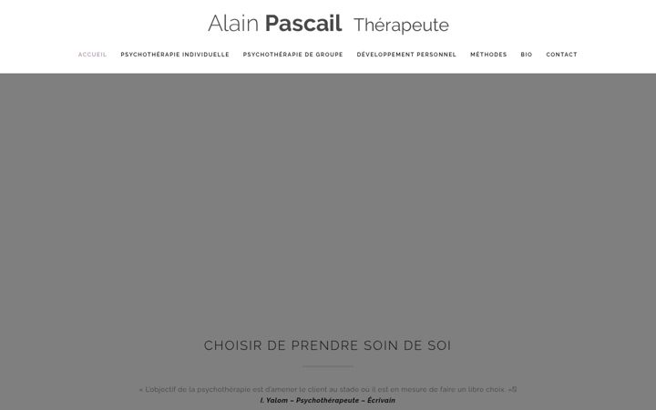 Ekrano kopija alainpascail.com