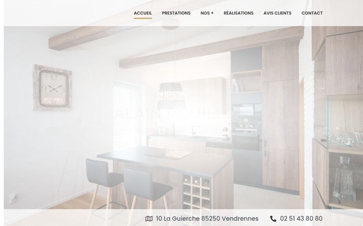 Screenshot of alainrouillon-menuiserie.fr