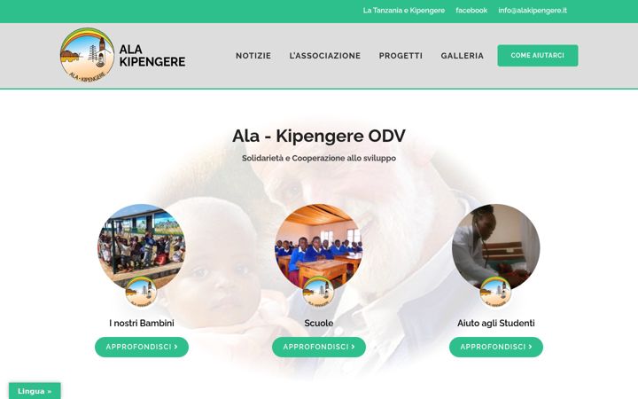 Skjermbilde av alakipengere.it