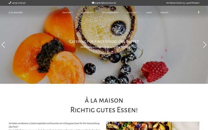 Screenshot ta' alamaison.de