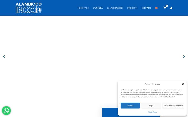 Screenshot ta' alambiccoinox.it