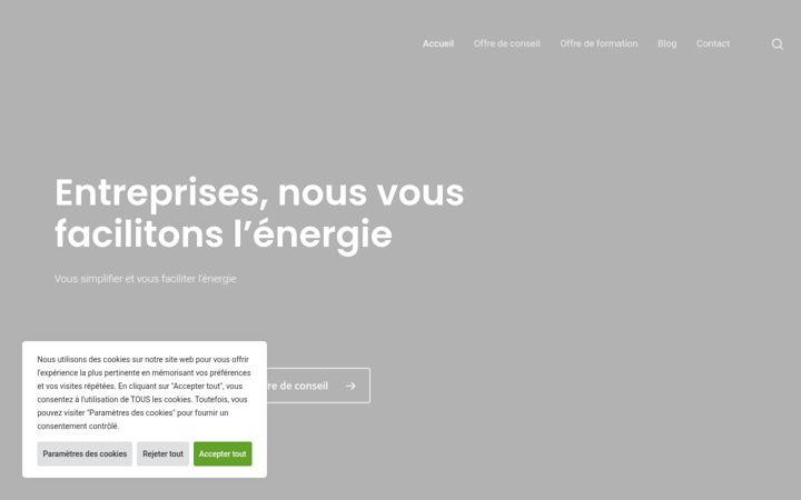 Screenshot ta' alambre-energies.fr