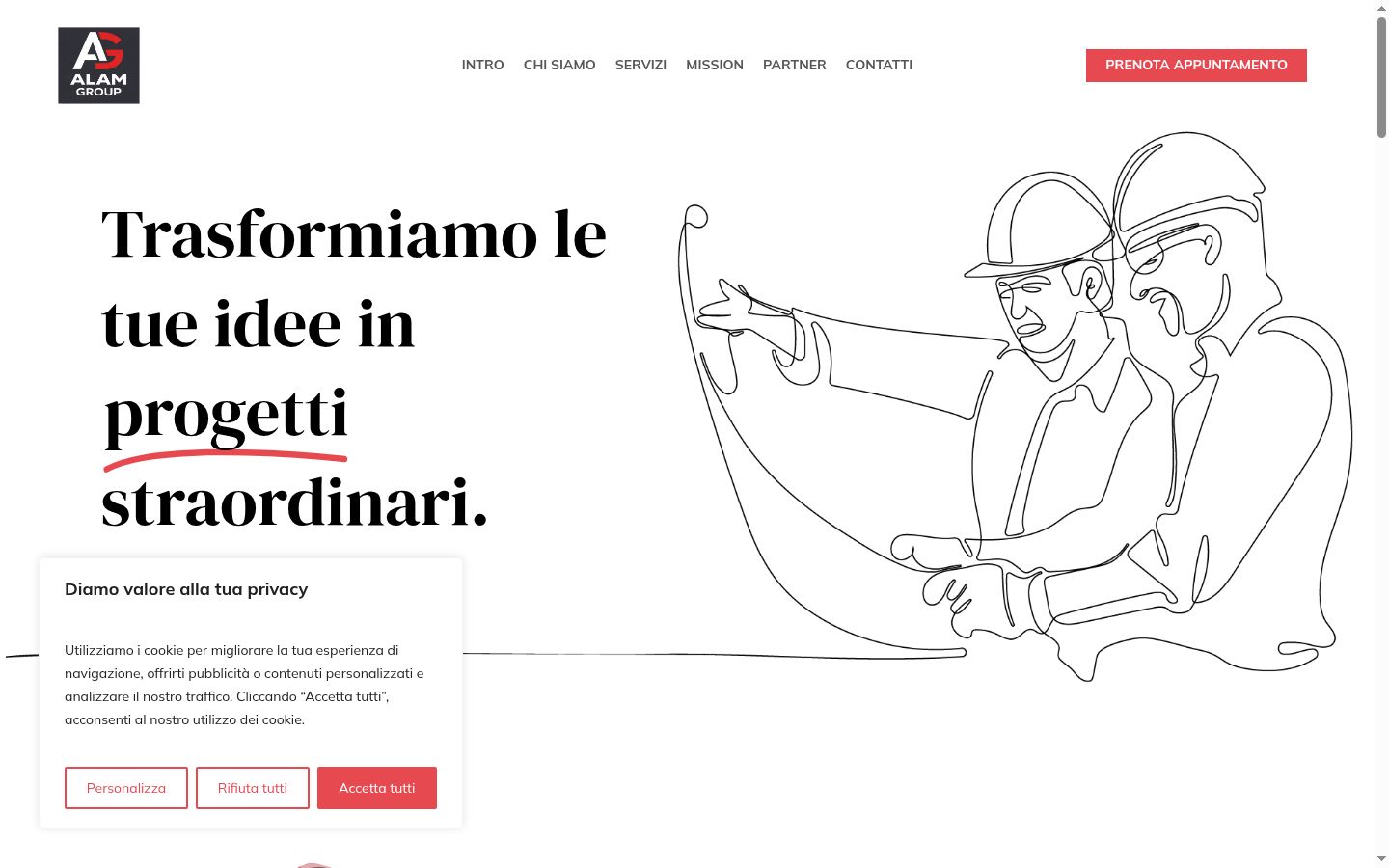 Screenshot tal-banner tal-kunsens muri qabel kwalunkwe interazzjoni