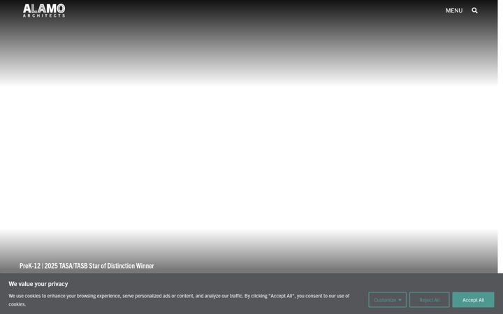 Screenshot of alamoarchitects.com