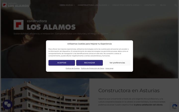 Screenshot of alamos.es