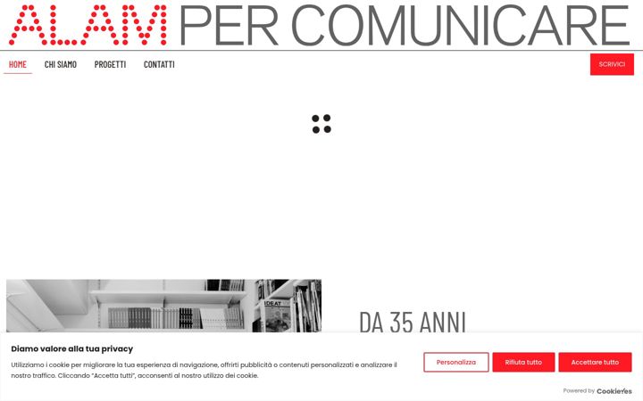 Screenshot di alampercomunicare.it