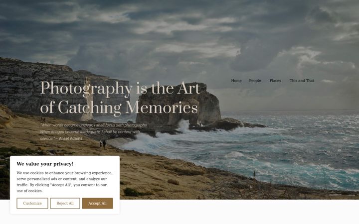 Screenshot of alan-haley.com