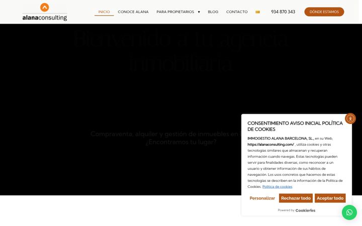 Screenshot of alanaconsulting.com