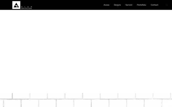 Screenshot of alanarhitectura.ro