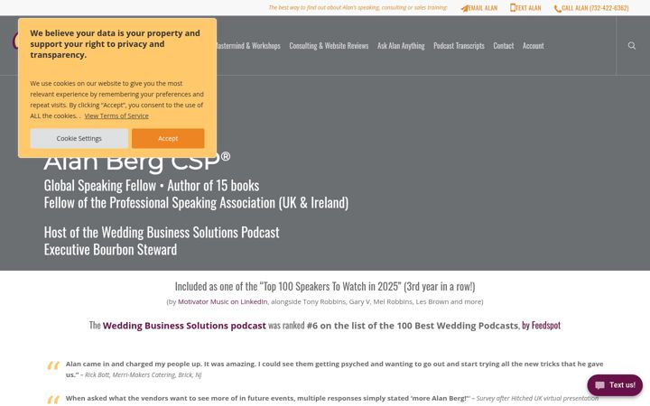 Screenshot of alanberg.com
