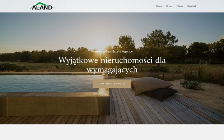 Screenshot of aland-nieruchomosci.pl