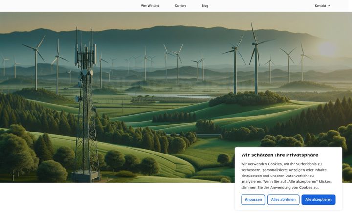 Screenshot of alanda.io