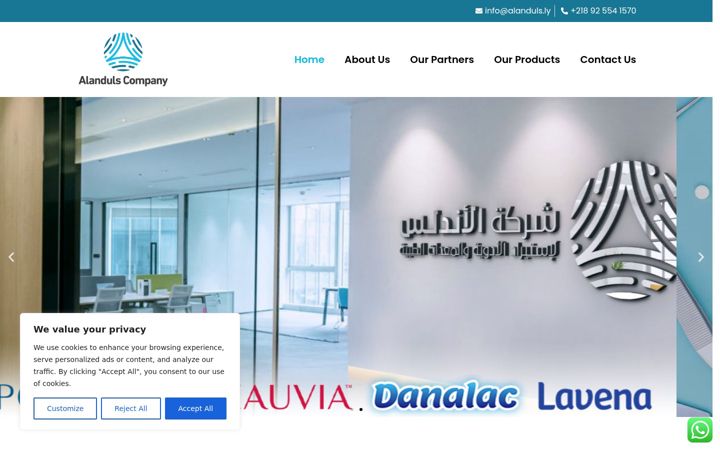 Screenshot of alanduls.ly